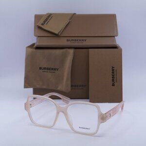 Burberry BE2374F 4060 Square Eyeglasses 54mm - Pink
